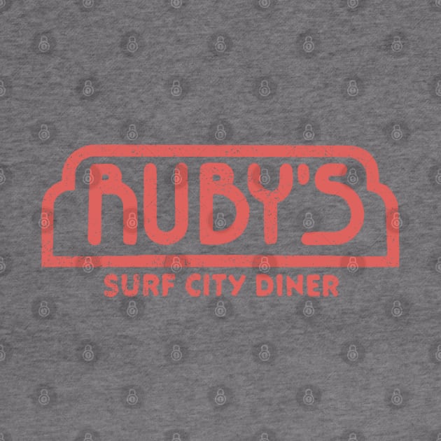 Ruby's Diner - Huntington Beach Pier by WriterCentral